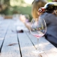 Vino bianco rosso rosato